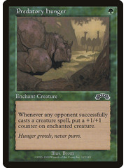 Magic: The Gathering Predatory Hunger (117) Moderately Played