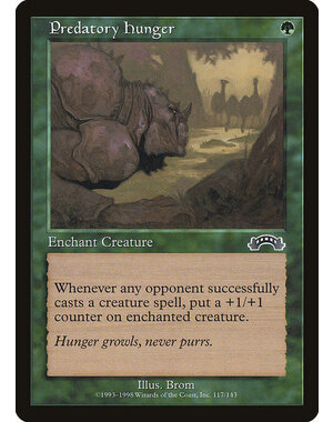 Magic: The Gathering Predatory Hunger (117) Lightly Played