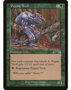 Magic: The Gathering Pygmy Troll (118) Lightly Played