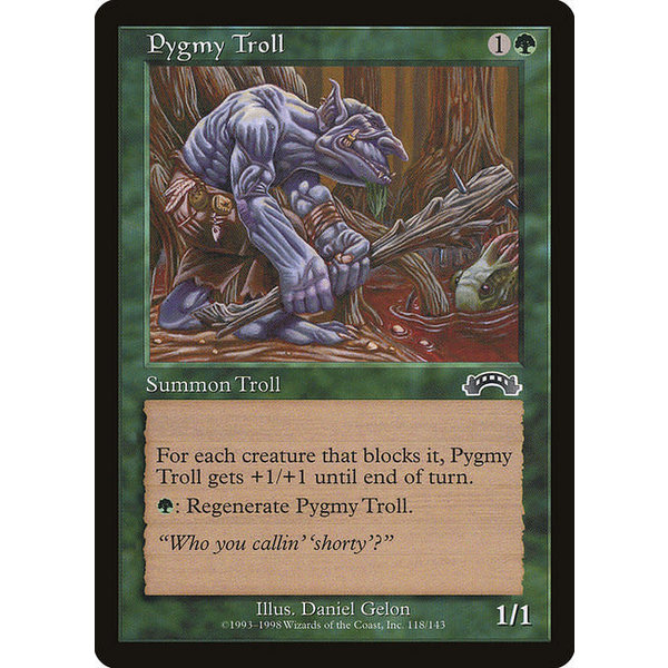 Magic: The Gathering Pygmy Troll (118) Lightly Played