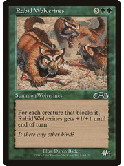 Magic: The Gathering Rabid Wolverines (119) Lightly Played