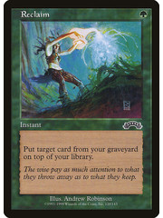 Magic: The Gathering Reclaim (120) Moderately Played
