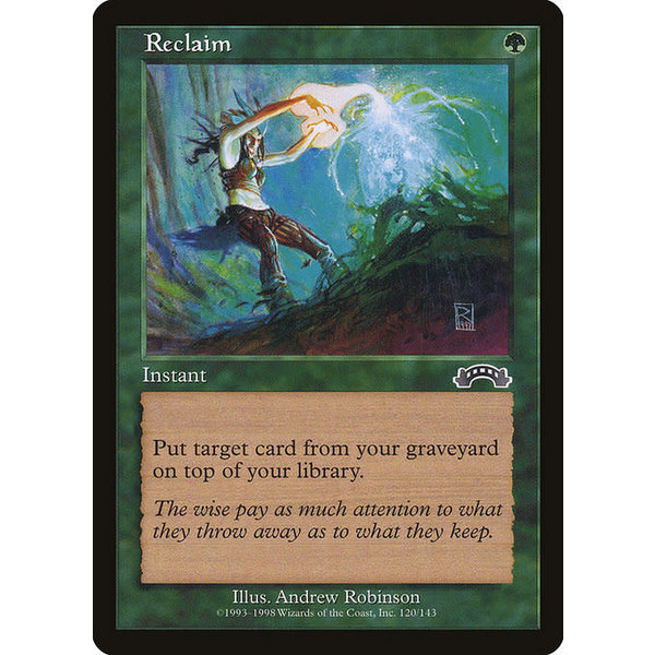 Magic: The Gathering Reclaim (120) Moderately Played