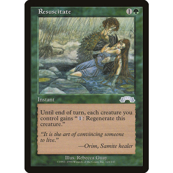 Magic: The Gathering Resuscitate (121) Moderately Played