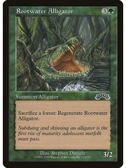 Magic: The Gathering Rootwater Alligator (122) Lightly Played