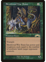 Magic: The Gathering Skyshroud War Beast (124) Moderately Played