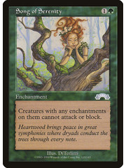 Magic: The Gathering Song of Serenity (125) Lightly Played