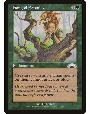 Magic: The Gathering Song of Serenity (125) Lightly Played