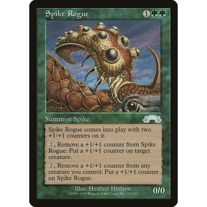Magic: The Gathering Spike Rogue (127) Lightly Played