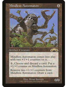 Magic: The Gathering Mindless Automaton (135) Lightly Played