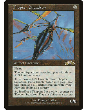 Magic: The Gathering Thopter Squadron (140) Lightly Played