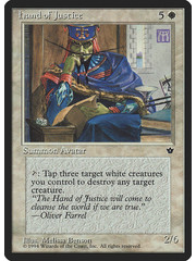 Magic: The Gathering Hand of Justice (005) Moderately Played