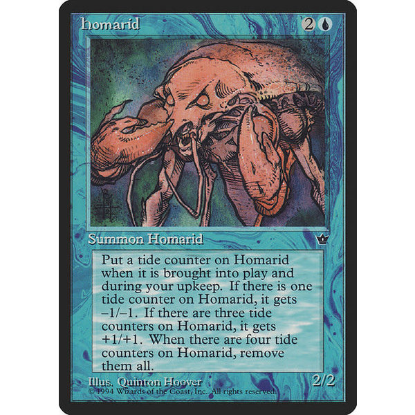 Magic: The Gathering Homarid (19a) Moderately Played