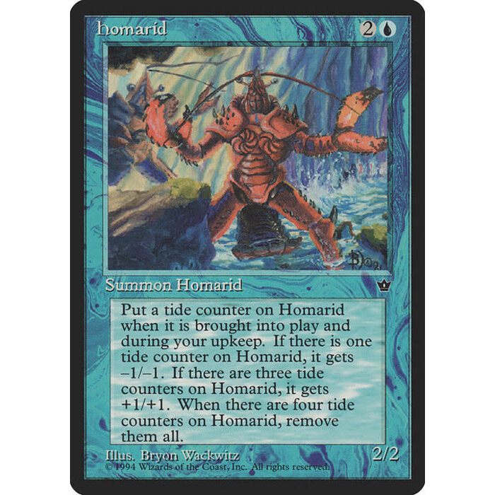 Magic: The Gathering Homarid (Wackwitz) (19d) Moderately Played