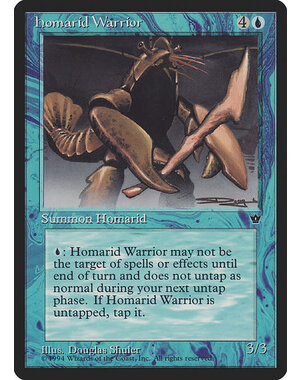 Magic: The Gathering Homarid Warrior (Shuler) (22c) Lightly Played