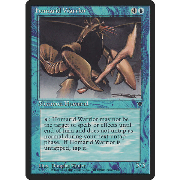 Magic: The Gathering Homarid Warrior (Shuler) (22c) Lightly Played