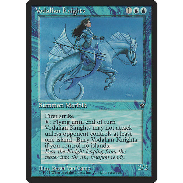 Magic: The Gathering Vodalian Knights (029) Moderately Played
