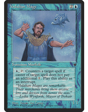 Magic: The Gathering Vodalian Mage (30a) Lightly Played