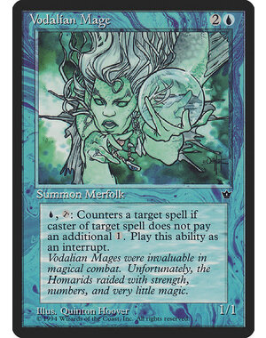 Magic: The Gathering Vodalian Mage (Hoover) (30c) Lightly Played
