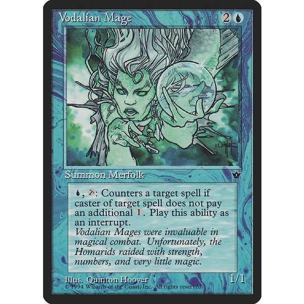 Magic: The Gathering Vodalian Mage (Hoover) (30c) Lightly Played