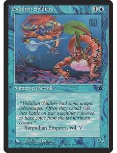 Magic: The Gathering Vodalian Soldiers (Benson) (31a) Lightly Played