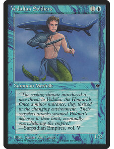 Magic: The Gathering Vodalian Soldiers (Camp) (31d) Lightly Played