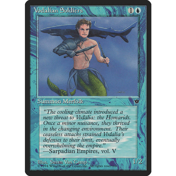 Magic: The Gathering Vodalian Soldiers (Camp) (31d) Lightly Played