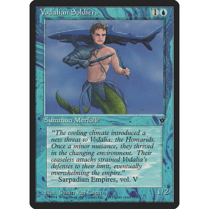Magic: The Gathering Vodalian Soldiers (Camp) (31d) Lightly Played
