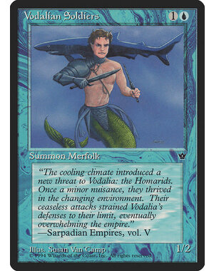 Magic: The Gathering Vodalian Soldiers (Camp) (31d) Moderately Played