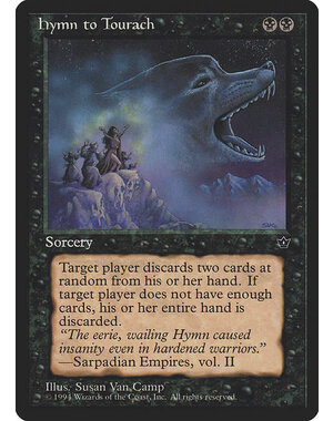 Magic: The Gathering Hymn to Tourach (Wolf) (38a) Lightly Played