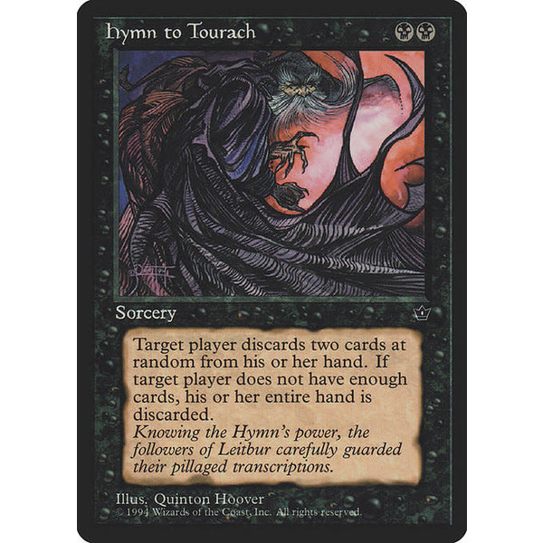 Magic: The Gathering Hymn to Tourach (Cloak) (38c) Moderately Played