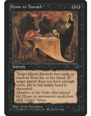 Magic: The Gathering Hymn to Tourach (Table) (38d) Moderately Played