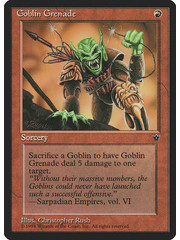 Magic: The Gathering Goblin Grenade (Rush) (56c) Moderately Played