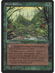 Magic: The Gathering Elven Fortress (Poole) (65c) Heavily Played