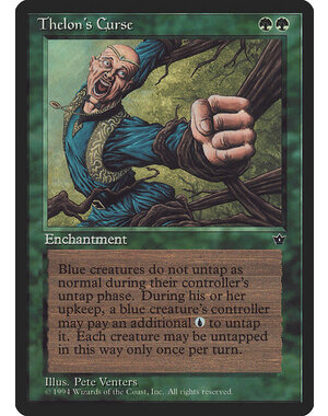 Magic: The Gathering Thelon's Curse (077) Moderately Played