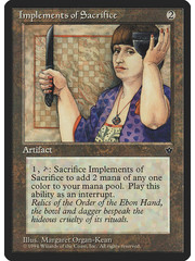 Magic: The Gathering Implements of Sacrifice (088) Moderately Played