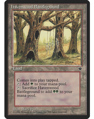 Magic: The Gathering Havenwood Battleground (096) Lightly Played