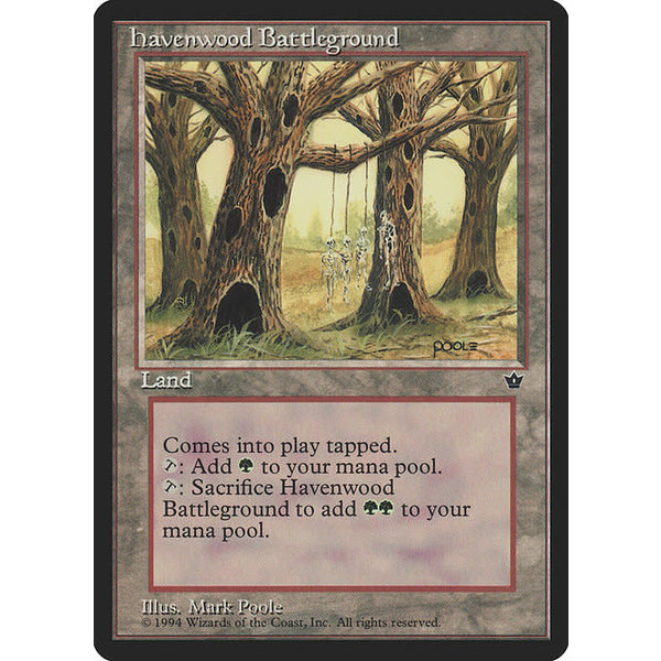 Magic: The Gathering Havenwood Battleground (096) Lightly Played