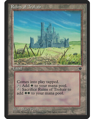 Magic: The Gathering Ruins of Trokair (100) Lightly Played