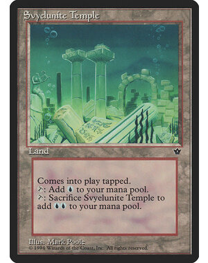 Magic: The Gathering Svyelunite Temple (102) Lightly Played