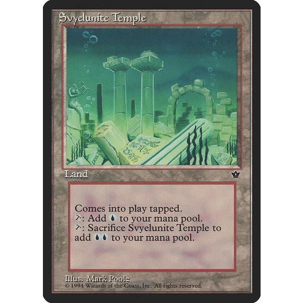 Magic: The Gathering Svyelunite Temple (102) Lightly Played