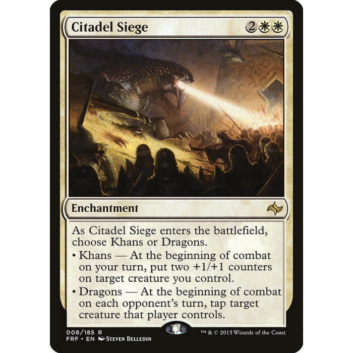 Magic: The Gathering Citadel Siege (008) Lightly Played