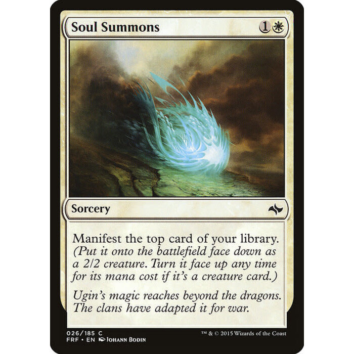 Magic: The Gathering Soul Summons (026) Lightly Played