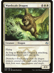 Magic: The Gathering Wardscale Dragon (030) Lightly Played