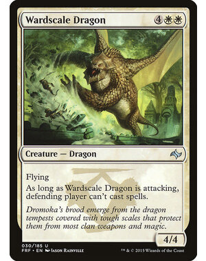 Magic: The Gathering Wardscale Dragon (030) Lightly Played