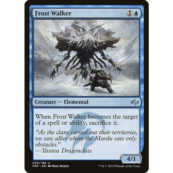 Magic: The Gathering Frost Walker (035) Lightly Played