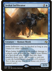 Magic: The Gathering Jeskai Infiltrator (036) Lightly Played Foil