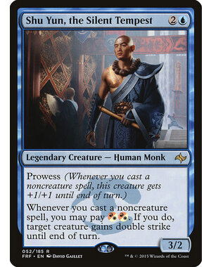 Magic: The Gathering Shu Yun, the Silent Tempest (052) Lightly Played