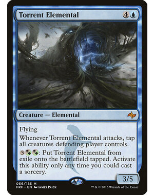 Magic: The Gathering Torrent Elemental (056) Moderately Played