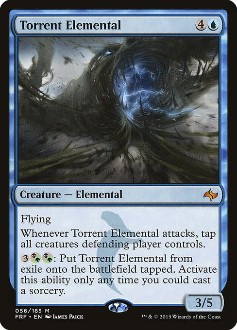 Magic: The Gathering Torrent Elemental (056) Moderately Played - Kingslayer  Games